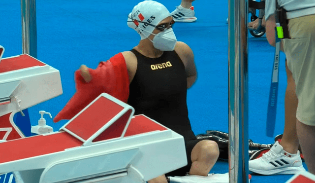 Dunia Felices quedó eliminada en primera ronda en natación por los Juegos Paralímpicos Tokyo 2020. Foto: IPD