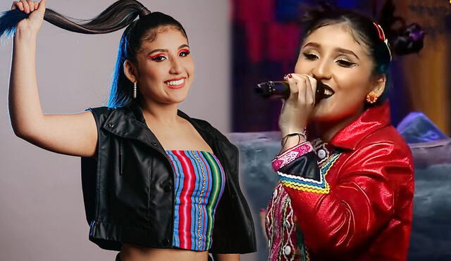 La cantante llevó a La voz Perú una fusión entre el género pop y la música andina. Foto: Instagram/captura de Latina