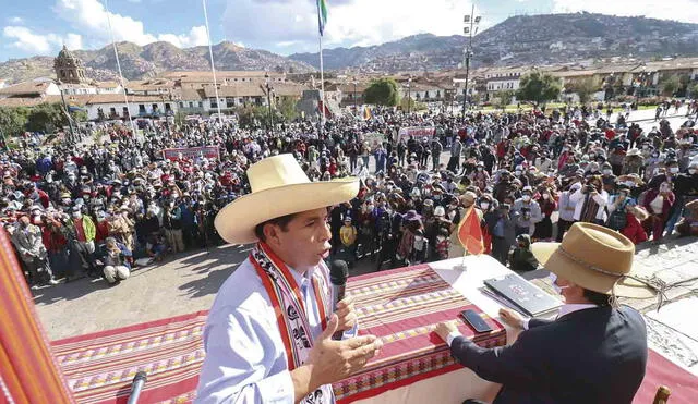 Incertidumbre. Posible división entre Vladimir Cerrón y Pedro Castillo es descartada por congresistas de Perú Libre del Sur. Sin embargo, parlamentarios expresan posturas a favor y en contra.