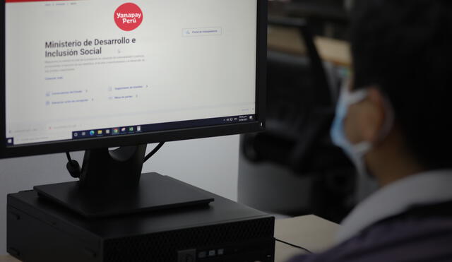 El bono se comenzará a entregar desde el 8 de setiembre. Días antes se publciaría recién la plataforma web por el que la población podrá consultar si es beneficiarios del Yanaoay Perú. Foto: MIDIS