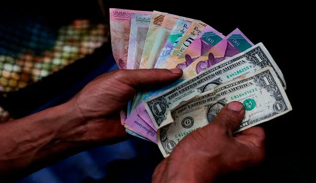 Monitor Dólar y DolarToday hoy 26 de agosto del 2021. Foto: AFP