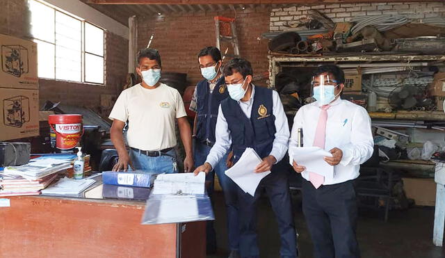 Fiscalía Anticorrupción recabó documentación en Municipalidad de La Victoria. Foto: Ministerio Público