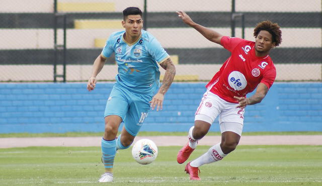 El único Juan Aurich vs. Llacuabamba en este 2021 finalizó en empate sin goles. Foto: Liga de Fútbol Profesional