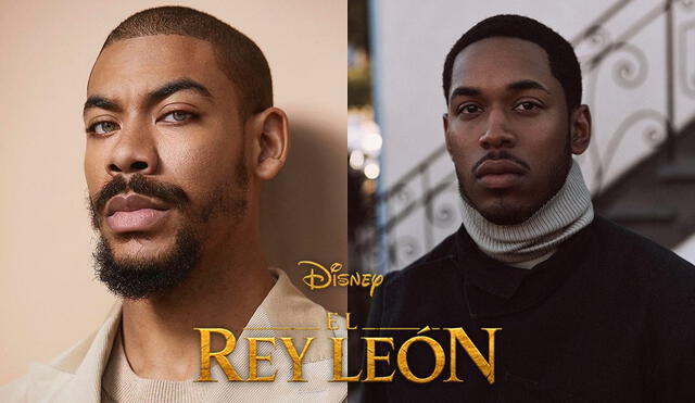 Aaron Pierre prestará su voz a Mufasa, mientras que Kelvin Harrison Jr. interpretará a Scar. Foto: Instagram/@aaron_pierre1/@kelvharrjr