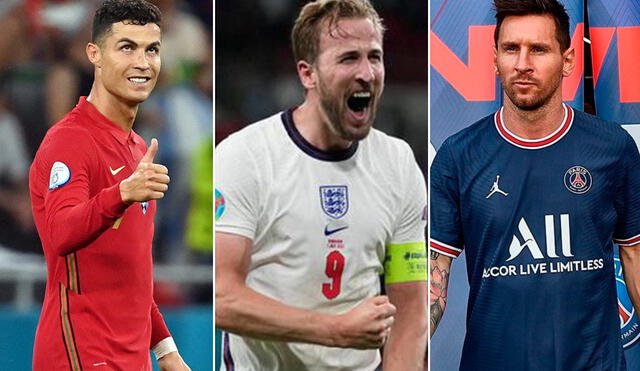 Los nombres de Ronaldo, Kane y Messi sonaron para llegar al City este año. Foto: composición EFE/PSG