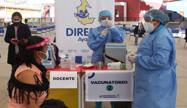 Inmunización de mayoría de maestros ayudaría al regreso a las aulas. Foto: difusión