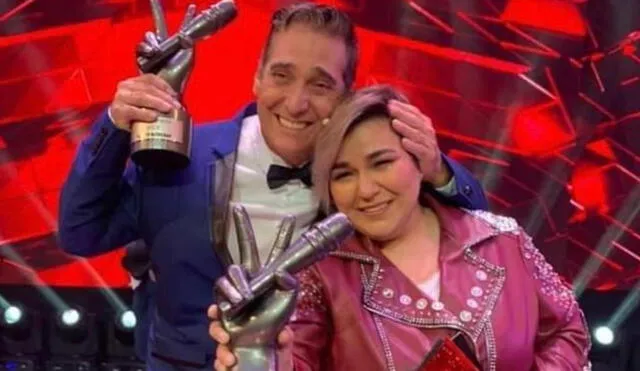 Marcela Navarro se coronó como la ganadora de La voz Perú. Foto: Instagram