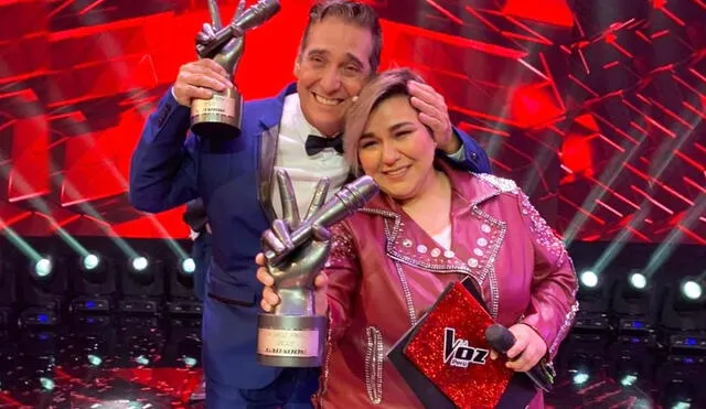 La voz Perú tuvo como ganadora a Marcela Navarro. Foto: Instagram