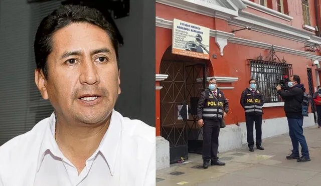 Vladimir Cerrón se pronunció a través de sus redes sociales tras allanamiento de la Fiscalía a locales de Perú Libre. Foto: composición/La República