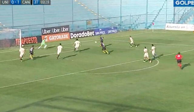 D' Arrigo puso el 2-0 parcial ante Universitario. Foto: captura Gol Perú