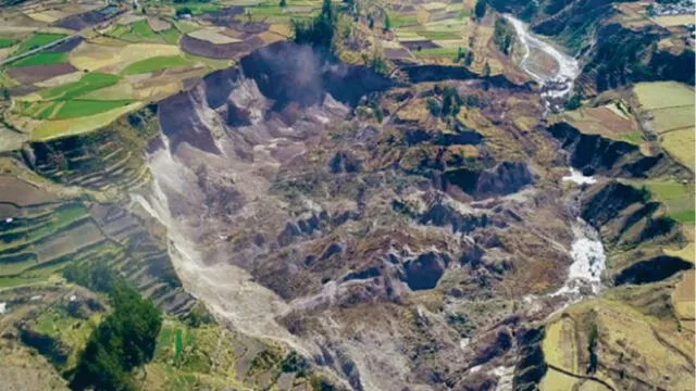Estudio reveló peligros geológicos en región arequipeña. Foto: Ingemmet