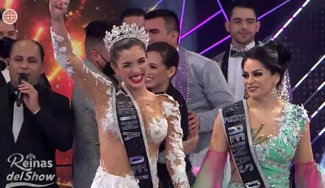 Korina Rivadeira es la vigente campeona de Reinas del Show 2021. Foto: captura América TV