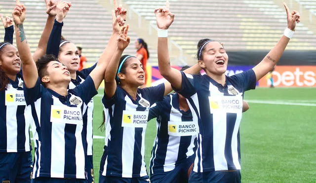 Neidy Romero marcó el empate de Alianza Lima al minuto 23'. Foto: Liga Femenina FPF