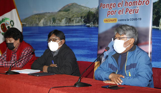 Autoridades dieron detalles de los ocho casos, en conferencia de prensa. Foto: Juan Carlos Cisneros/La República