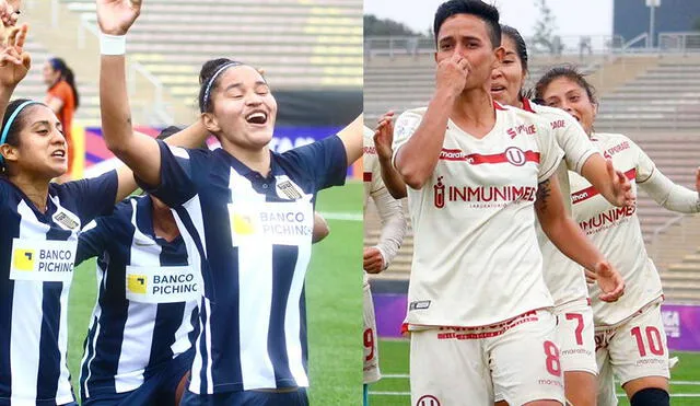 Alianza Lima se enfrentará a Universitario en la final de la Liga Femenina 2021. Fotos: Liga Femenina FPF