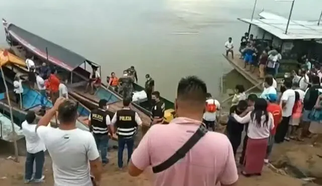 Ocupantes de embarcación pertenecían a congregación religiosa. Foto: captura de TV Perú