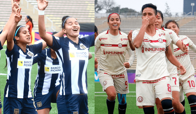 Alianza Lima y Universitario se enfrentarán el próximo 4 de setiembre por la final de la Liga Femenina. Foto: Liga Femenina FPF