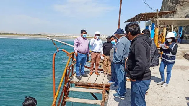 Realizan mejoras en el Desembarcadero Pesquero Artesanal de puerto Casma. Foto: Gobierno Regional de Áncash