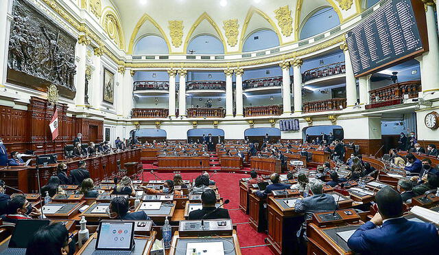La Comisión de Descentralización del Congreso es presidida por el parlamentario Grimaldo Vásquez Tan. Foto: Congreso