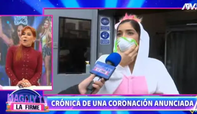 Korina Rivadeneira habló sobre los rumores que aseguraban que era la favorita del programa. Foto: captura de ATV