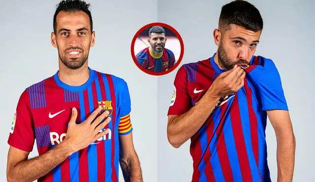 Sergio Busquets y Jordi Alba son dos de los cuatro capitanes del FC Barcelona. Foto: composición/ difusión