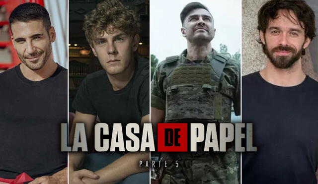 Nuevos personajes se suman a la última parte de La casa de papel. Foto: composición / Netflix