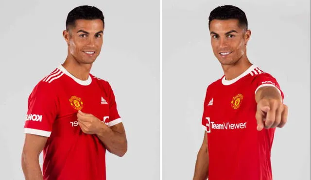 Cristiano Ronaldo tiene contrato por dos años con el Manchester United, con opción a renovar por uno más. Foto: composición Manchester United