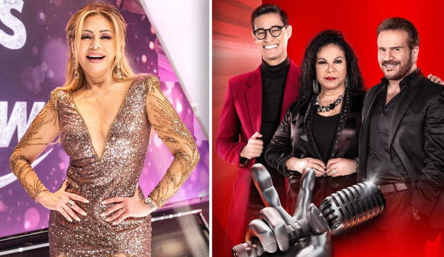 Reinas del show emitió su gran final, mientras que La voz Perú senior presentó las audiciones a ciegas. Foto: composición Instagram