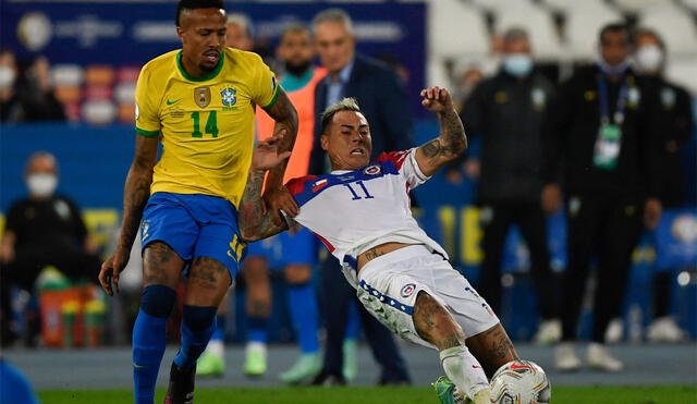 El partido Chile vs. Brasil se juega este jueves 2 de setiembre. Foto: AFP