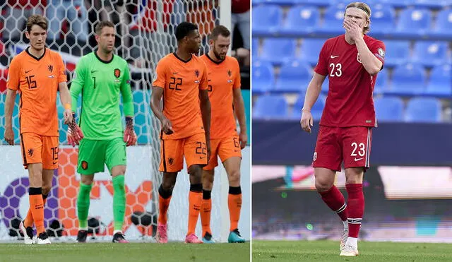 Países Bajos vs. Noruega se verán las caras este miércoles 1 de setiembre por las Eliminatorias Qatar 2022 de Europa. Foto: composición/Twitter ESPN