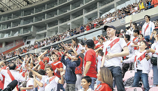 Regresan. La selección peruana jugará eliminatorias con el 20% del aforo del Estadio Nacional tras visto bueno del Gobierno. Foto: difusión