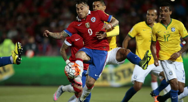 Chile vs. Brasil se jugará en el Estadio Monumental de Chile. Foto: EFE