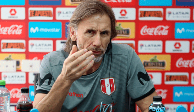 Ricardo Gareca hablará sobre el actual momento de la selección peruana. Foto: Grupo La República