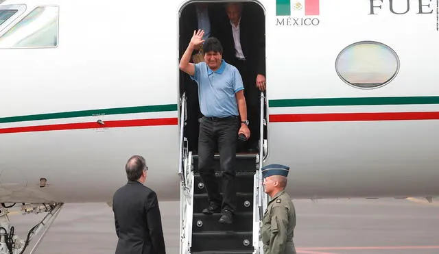 Evo Morales recibió asilo en México tras su dimisión en Bolivia. Foto: difusión