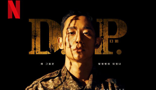 La serie protagonizada por Jung Hae In, D.P. El cazadesertores, fue estrenada el 27 de agosto del 2021. Foto: Netflix