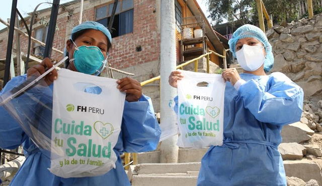 La campaña busca incrementar la confianza de los peruanos sobre las dosis contra la COVID-19. Foto: ONG FH Perú