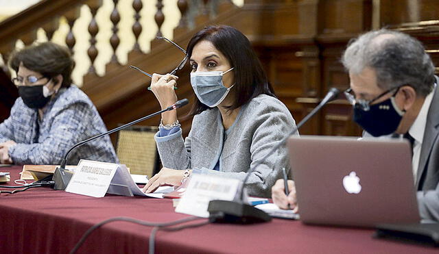 Debate. Patricia Juárez, presidenta de la Comisión de Constitución, anunció más invitados para una tercera sesión sobre la cuestión de confianza. Foto: difusión