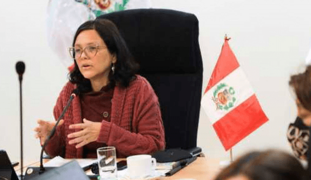 Durand juró como ministra de la Mujer el último 29 de julio. Foto: Andina