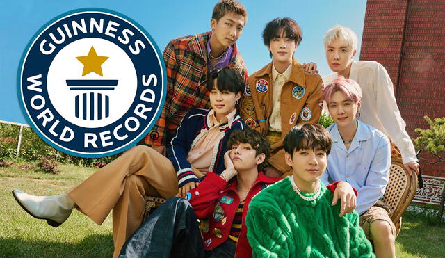 BTS acumula récords oficiales constantemente desde el 2018. Foto: Billboard/GWR