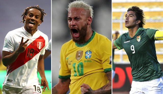 Carrillo, Neymar y Martins buscarán aumentar su cuota goleadora. Foto: composición difusión EFE