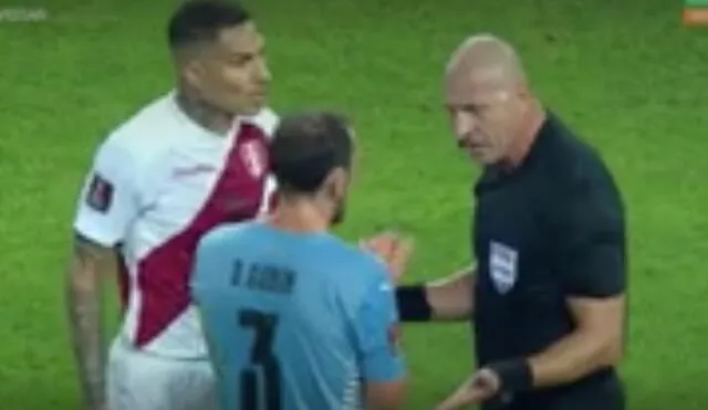 Perú iguala 1-1 ante Uruguay por la fecha triple de las Eliminatorias Qatar 2022. Foto: captura Movistar Deportes