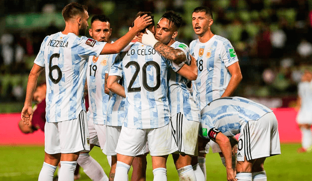 Argentina venció a Venezuela en Caracas por la fecha 9 de las eliminatorias sudamericanas. Foto: Selección Argentina