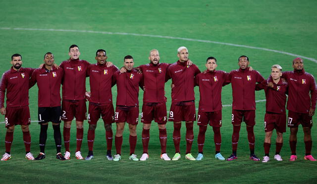 La selección venezolana suma cuatro puntos en las Eliminatorias Qatar 2022. Foto: EFE