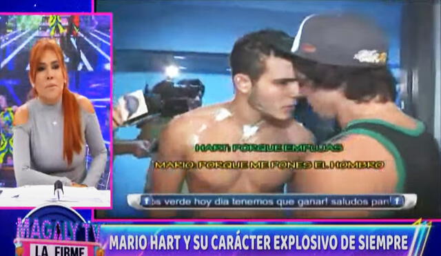 El incidente generó una serie de críticas contra Mario Hart. Foto: captura ATV