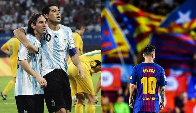 Messi y Riquelme compartieron equipo en el Mundial Alemania 2006 y en la Eliminatorias Sudáfrica 2010. Foto: Difusión