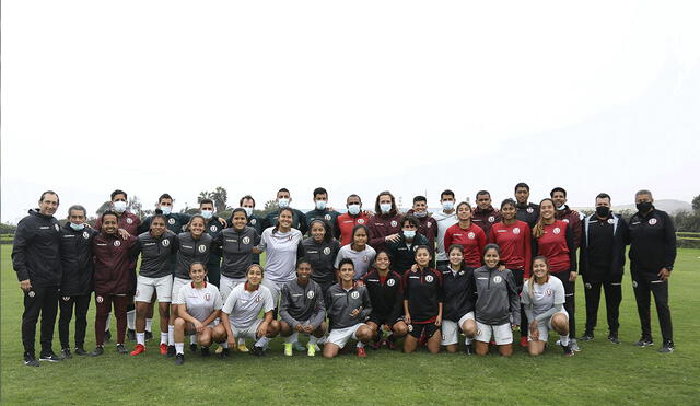 El equipo femenino de la 'U' disputará la final ante Alianza Lima. Foto: Twitter/@Universitario