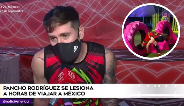 Pancho Rodríguez afirmó que no se trata de un desgarro muscular. Foto: captura de América TV