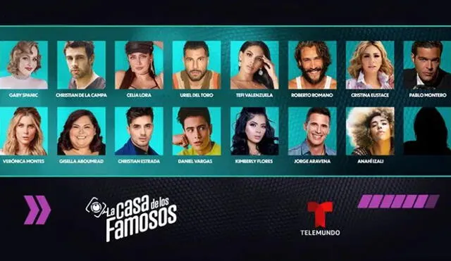 La casa de los famosos es el nuevo reality de Telemundo. Foto: difusión