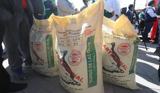 Productores manifestaron que precio de los fertilizantes subieron en 100% en los últimos meses. Foto: Midagri