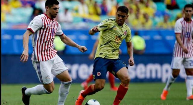 Colombia vs. Paraguay se enfrentarán desde las 5.00 p. m. (hora peruana). Foto: EFE